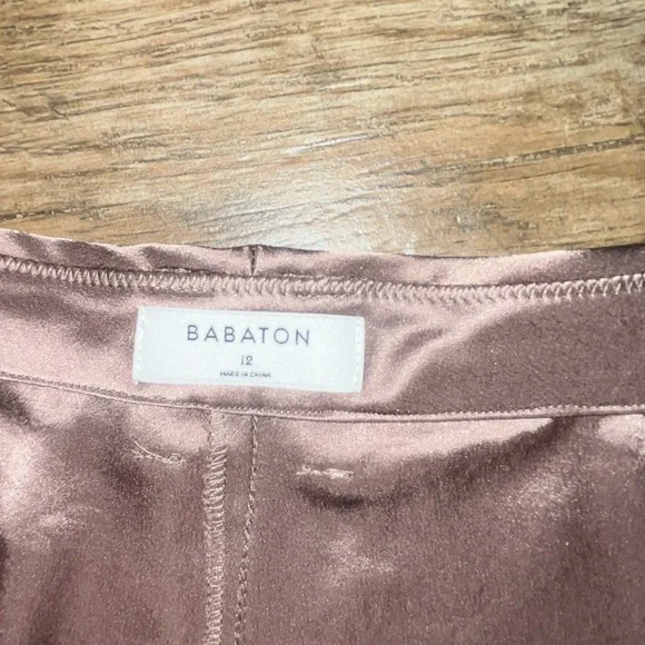 Aritzia Babaton Refined Satin Cargo Pant - Picture 6 of 7